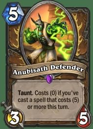 Image result for Anubisath Defender hearthstone